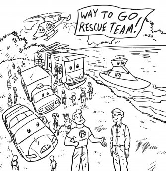 Way to go Rescue Team!