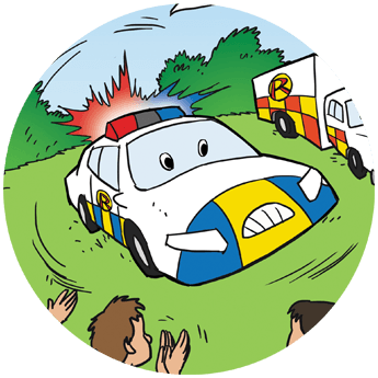Flash the Police Car